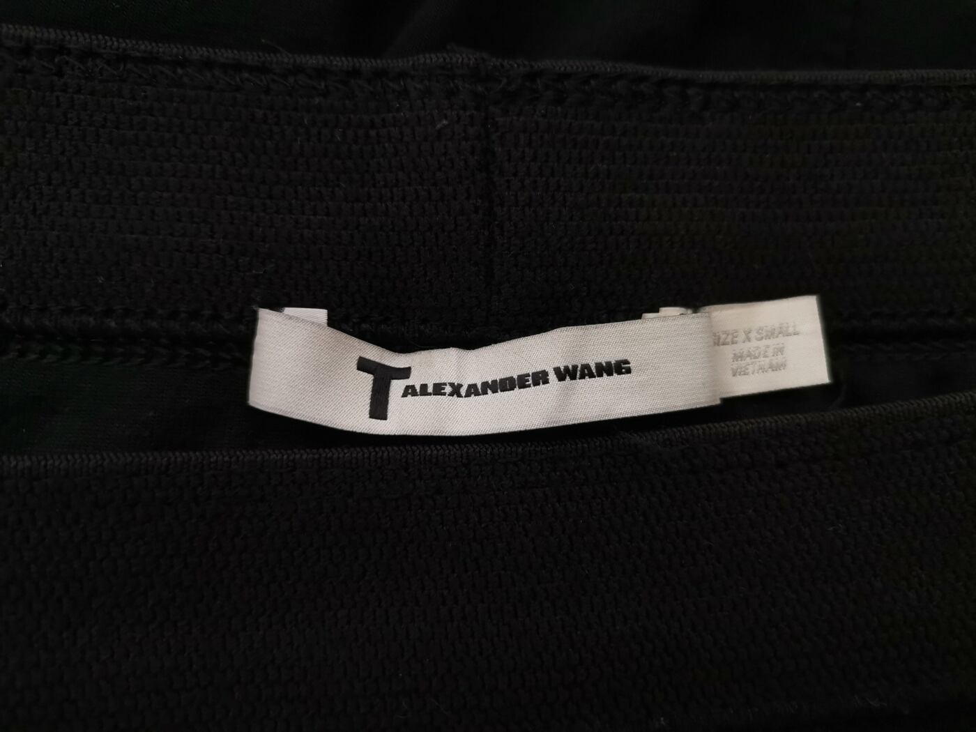 IMG_20210830_122807.jpg Alexander Wang Rozmiar XS Kolor Czarny Spódnica Prosta i Ołówkowa Midi Materiał Modal