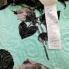 Topshop Rozmiar 8 (36) Kolor Miętowy W serek Sukienka Mini Bezrękawnik Krótka Materiał Bawełna