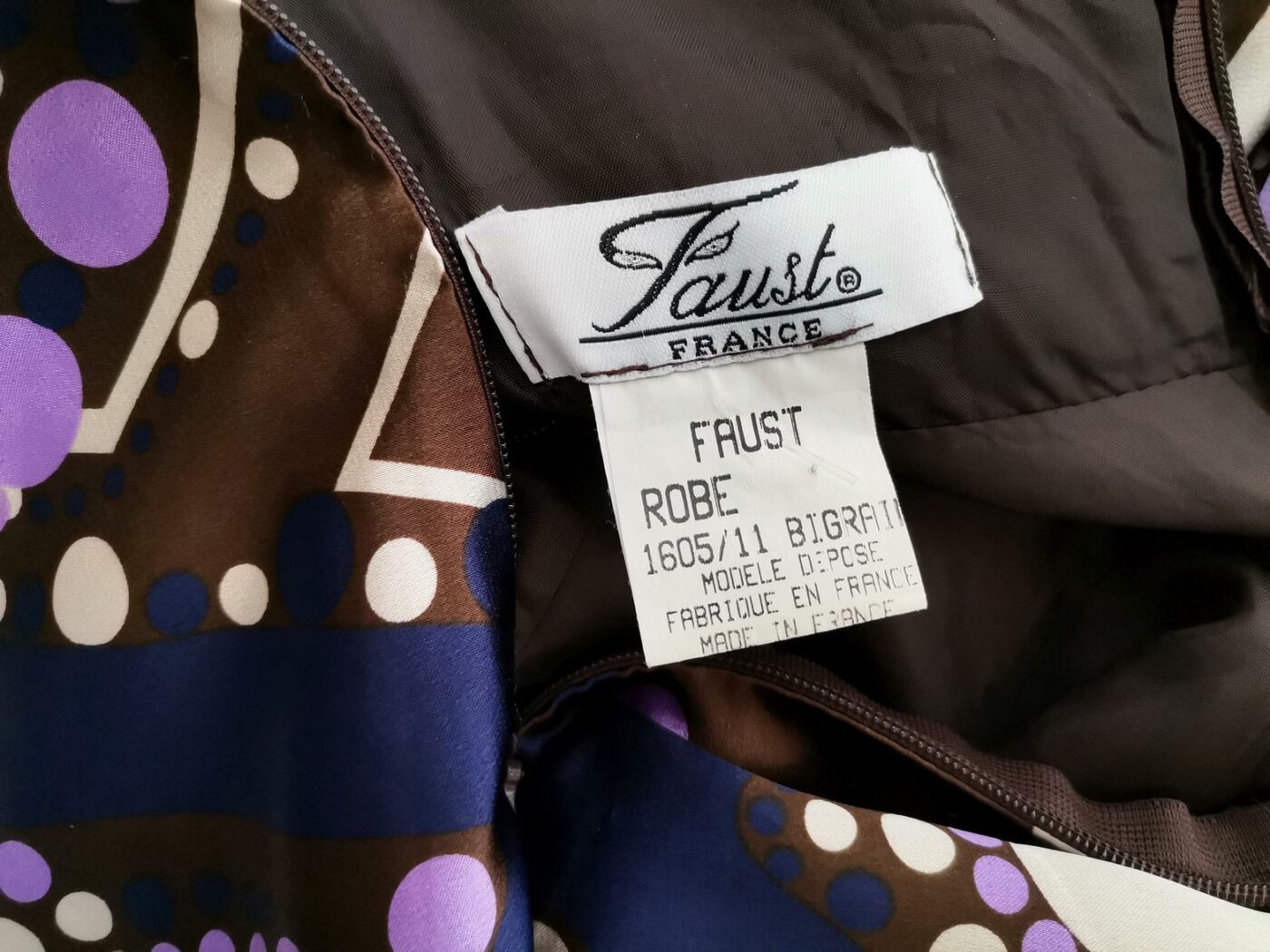 Faust Rozmiar 2 (36) Kolor Brązowy Grochy Halter Sukienka Maxi Bezrękawnik Długa Faust Rozmiar 2 (36) Kolor Brązowy Grochy Halter Sukienka Maxi Bezrękawnik Długa