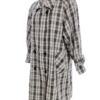 Jennifer Leisure Wear Rozmiar 34/36 Kolor Czarny Krata Płaszcz Długi rękaw