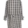 Jennifer Leisure Wear Rozmiar 34/36 Kolor Czarny Krata Płaszcz Długi rękaw