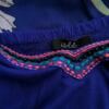Isolde Rozmiar 42/44 Kolor Niebieski W serek Sukienka Sheath Krótki rękaw Midi