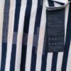 Tommy hilfiger Rozmiar M Kolor Granatowy Pasy W serek Bluzka Krótki rękaw Materiał Bawełna