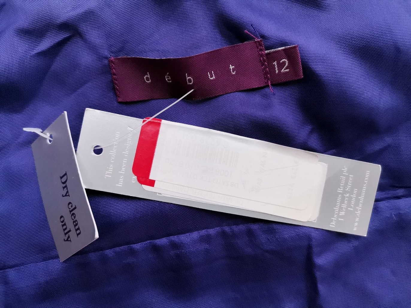 Debut Rozmiar 12 (40) Kolor Niebieski Halter Suknia Balowa Sukienka Wieczorowa Bezrękawnik Długa Debut Rozmiar 12 (40) Kolor Niebieski Halter Suknia Balowa Sukienka Wieczorowa Bezrękawnik Długa