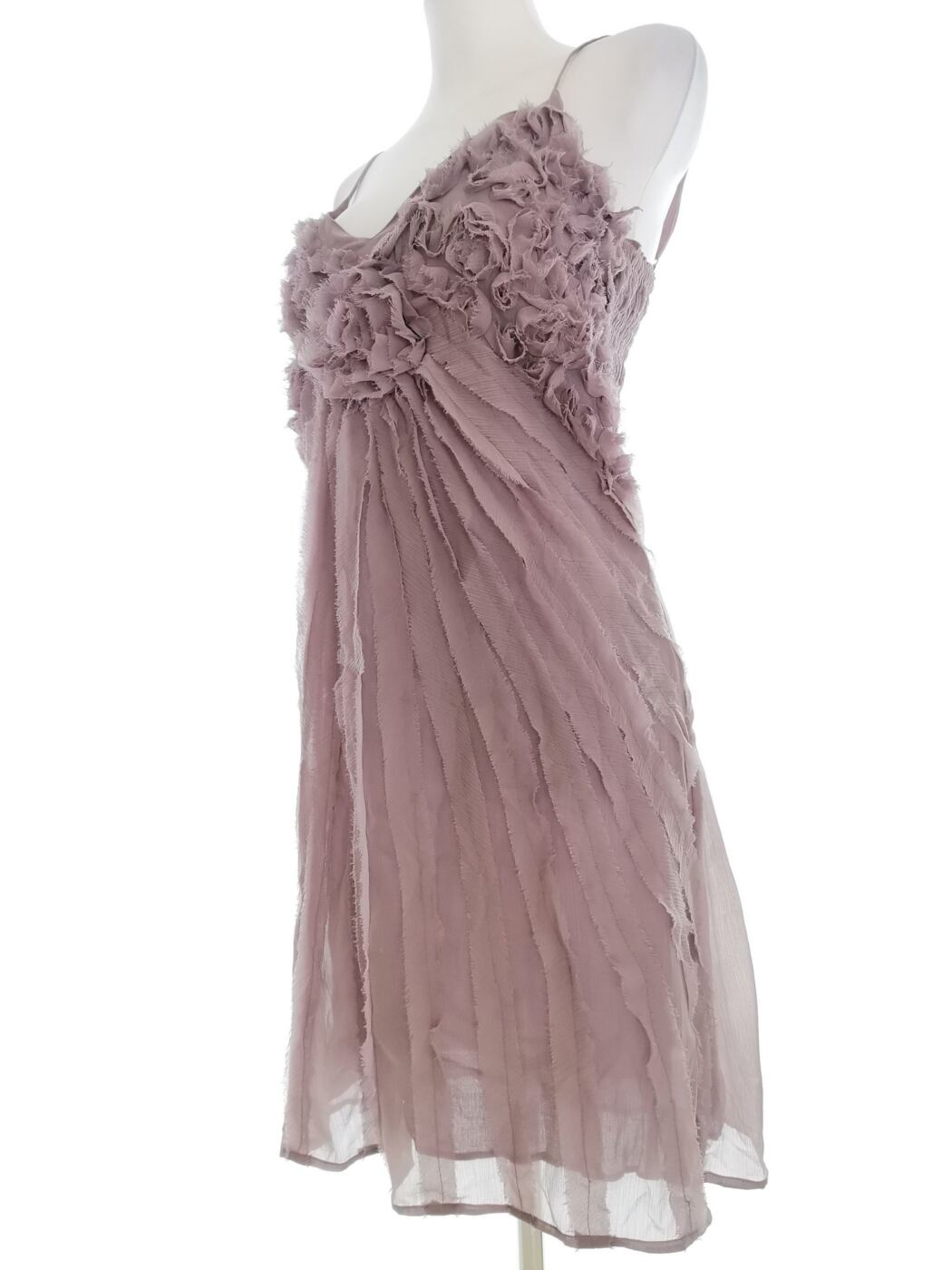 Cream Rozmiar 36 Kolor Lawendowy W serek Sukienka Bodycon Bezrękawnik Midi Cream Rozmiar 36 Kolor Lawendowy W serek Sukienka Bodycon Bezrękawnik Midi