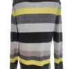 Gerry weber Rozmiar 38/40 Kolor Szary Pasy Crew Neck Bluzka z dzianiny Długi rękaw