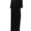 So Fabulous! Rozmiar 18 (46) Kolor Czarny Crew Neck Sukienka Maxi Krótki rękaw Długa
