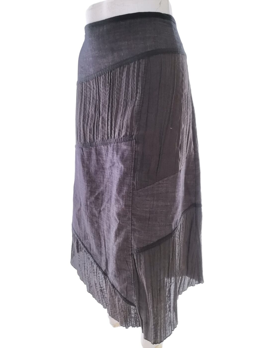 IMG_20210908_123220.jpg Wearhouse Rozmiar XL Kolor Szary Spódnica Maxi Długa