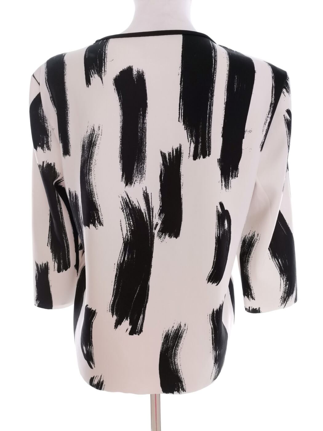 Vero moda Rozmiar M Kolor Kremowy Crew Neck Bluzka Rękaw 3/4