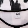 Vero moda Rozmiar M Kolor Kremowy Crew Neck Bluzka Rękaw 3/4