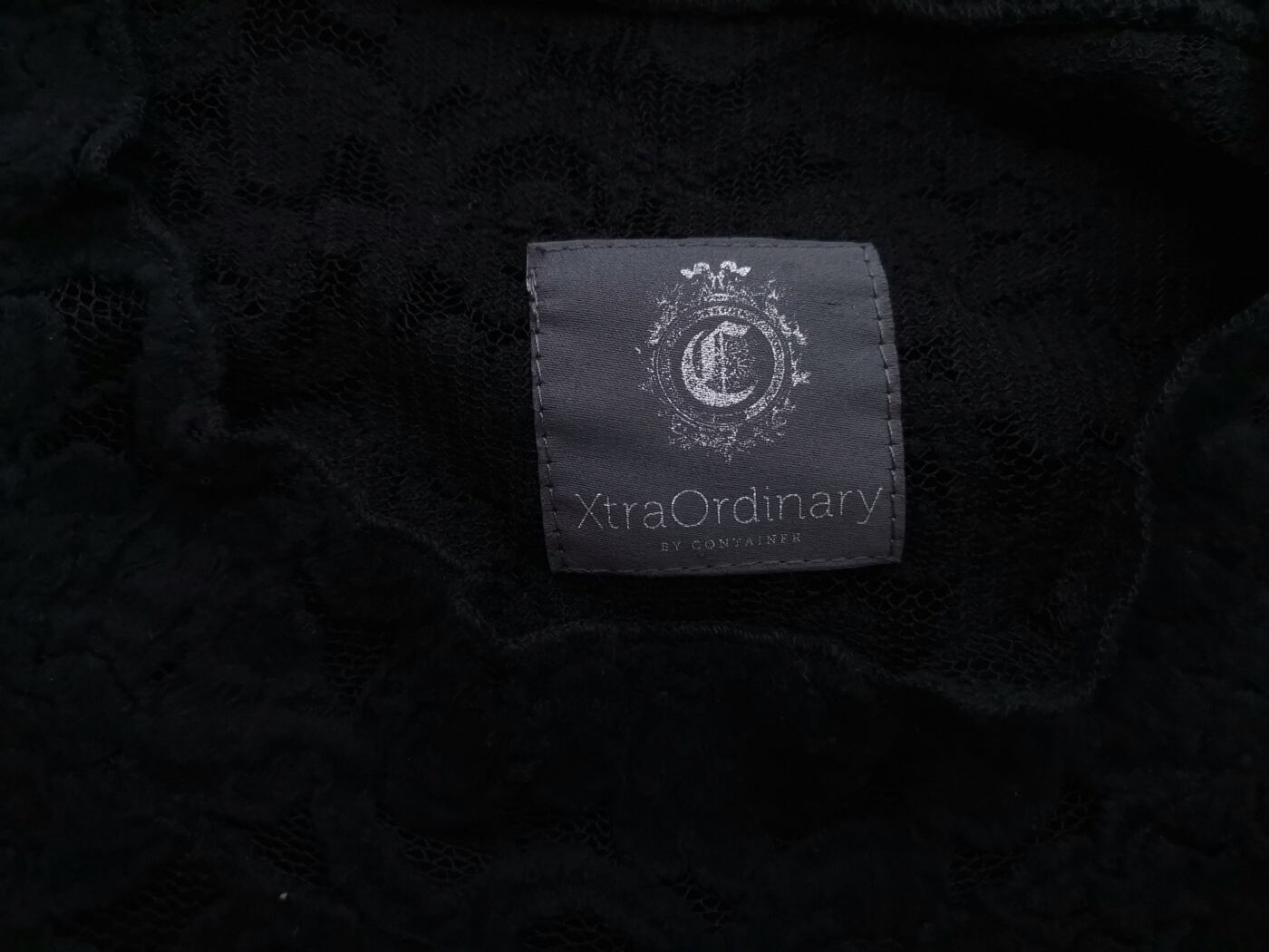 CONTAINER Rozmiar XS Kolor Czarny Crew Neck Sukienka Prostokątna Długi rękaw Midi Materiał Bawełna CONTAINER Rozmiar XS Kolor Czarny Crew Neck Sukienka Prostokątna Długi rękaw Midi Materiał Bawełna