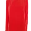 Warehouse Rozmiar 16 (42) Kolor Pomarańczowy Crew Neck Bluzka Długi rękaw