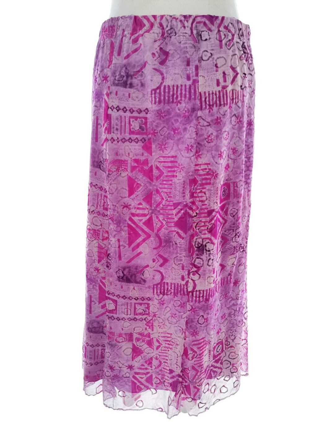 Michele Hope Rozmiar 14/16 (42/44) Kolor Fioletowy Spódnica Maxi Długa