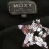 MOXY Copenhagen Rozmiar 44 Kolor Czarny Okrągły dekolt Tunika Bluzka Długi rękaw Materiał Wełna Jagnięca