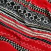 Lustre Rozmiar 8 (36) Kolor Czarny Fair Isle Okrągły dekolt Tunika Bluzka Dzianina Długi rękaw