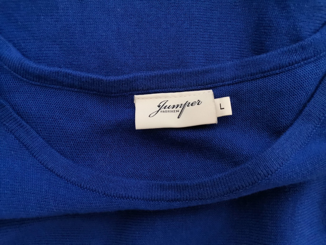 Jumper Rozmiar L Kolor Niebieski Okrągły dekolt Sukienka Prostokątna Krótki rękaw Midi Materiał Bawełna 100% Jumper Rozmiar L Kolor Niebieski Okrągły dekolt Sukienka Prostokątna Krótki rękaw Midi Materiał Bawełna 100%