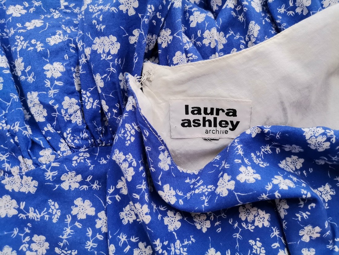 Laura ashley Rozmiar 38/40 Kolor Niebieski Halter Sukienka Maxi Bezrękawnik Długa Laura ashley Rozmiar 38/40 Kolor Niebieski Halter Sukienka Maxi Bezrękawnik Długa