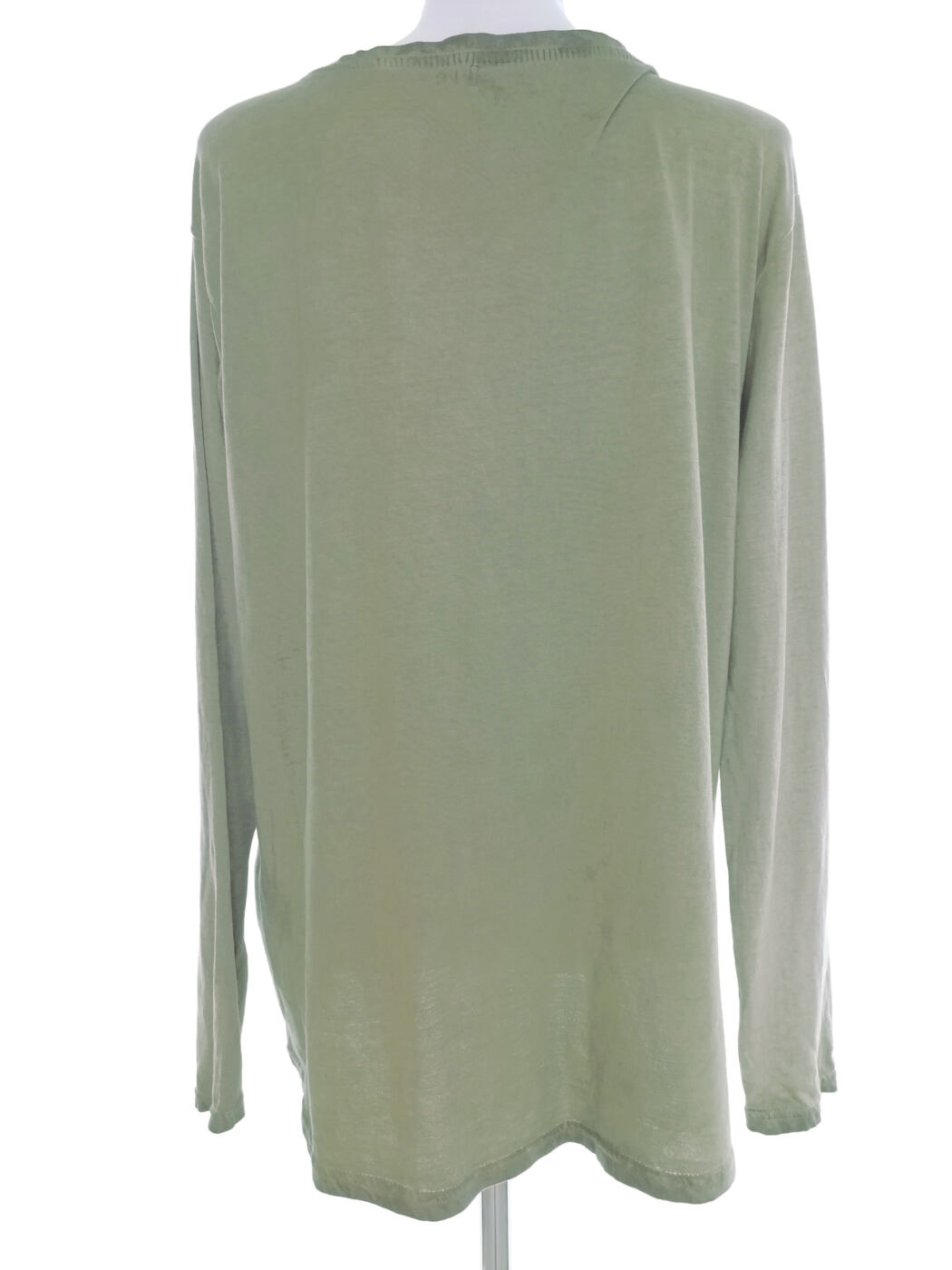 IMG_20210917_120514.jpg Vintage Rozmiar 46/48 Split Crew Neck Bluzka Długi rękaw