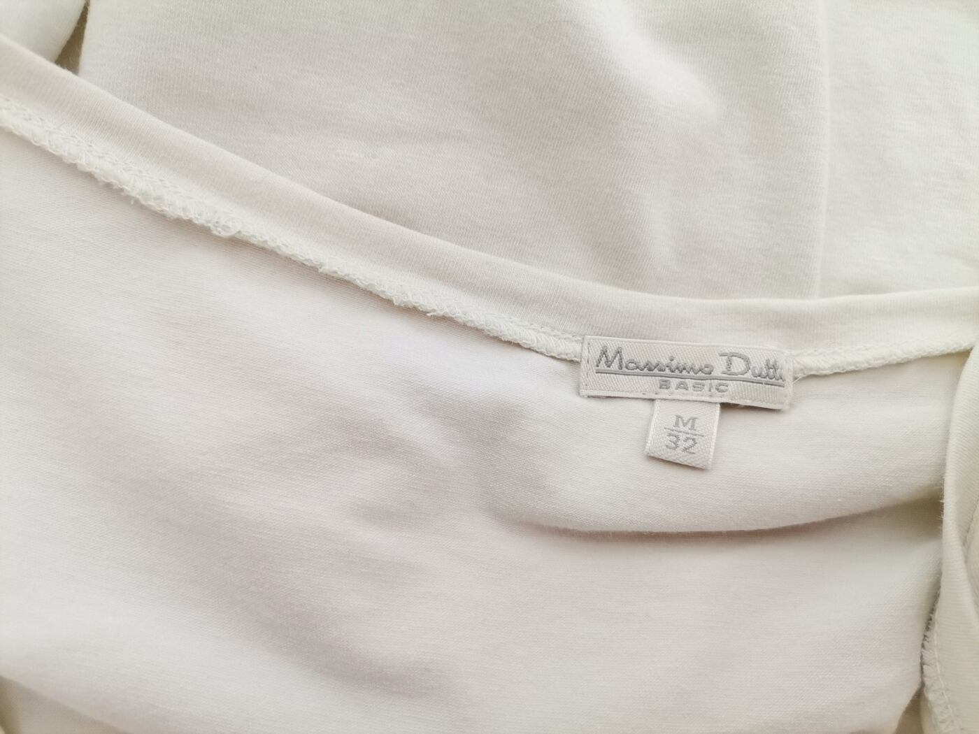 IMG_20210917_134656.jpg Massimo dutti Rozmiar 32 (M) Kolor Kremowy W serek Bluzka Rękaw 3/4 Materiał Bawełna