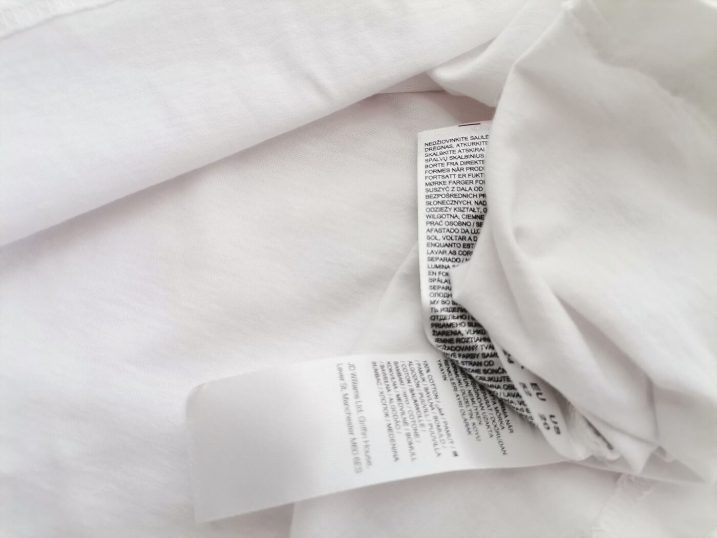 Capsule Rozmiar 24 (52) Kolor Biały Okrągły dekolt Tunika Bluzka Krótki rękaw Materiał Bawełna 100%