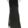 Twin set Simona Barbieri Rozmiar S Kolor Czarny Crew Neck Sukienka A-Line Bezrękawnik Do Kolan Materiał Bawełna