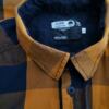 Jack & jones Rozmiar L Kolor Żółty Krata Kołnierz Męska Koszula Casual Długi rękaw Materiał Bawełna 100%
