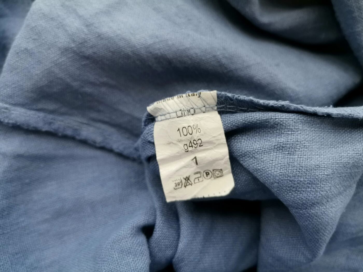 Labass Rozmiar 1 (48) Kolor Niebieski Okrągły dekolt Sukienka Maxi Krótki rękaw Długa Materiał Len 100% Labass Rozmiar 1 (48) Kolor Niebieski Okrągły dekolt Sukienka Maxi Krótki rękaw Długa Materiał Len 100%
