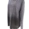 River island Rozmiar L Kolor Szary Crew Neck Tunika Bluzka Długi rękaw