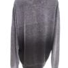 River island Rozmiar L Kolor Szary Crew Neck Tunika Bluzka Długi rękaw