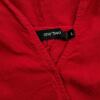 One two Rozmiar L Kolor Czerwony Split Crew Neck Bluzka Bezrękawnik Materiał Bawełna 100%