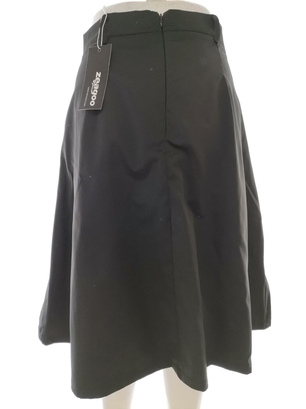 Zeagoo Rozmiar XXL Kolor Czarny A-Line Spódnica Midi