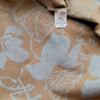 Liv Of Copenhagen Rozmiar XS Kolor Brązowy W serek Sukienka Zawijana Rękaw 3/4 Midi Materiał Wiskoza 100%