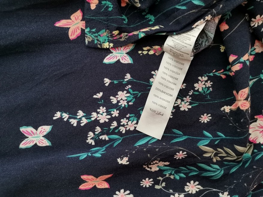 Apricot Rozmiar 10/36 (S) Kolor Granatowy W serek Sukienka Maxi Bezrękawnik Długa Materiał Wiskoza 100%
