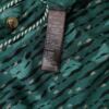 Monsoon Rozmiar S Kolor Szmaragdowy Split Crew Neck Bluzka Długi rękaw Materiał Organiczna Bawełna
