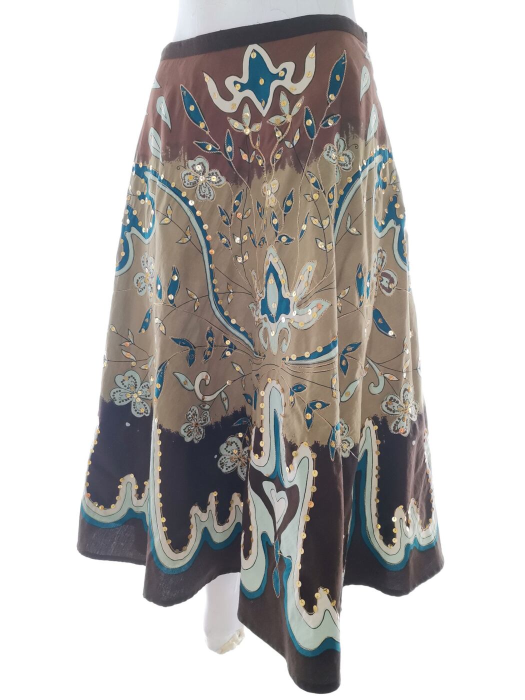 IMG_20211005_103548.jpg Vero moda Rozmiar 34 Kolor Brązowy Spódnica Maxi Długa Materiał Bawełna 100%