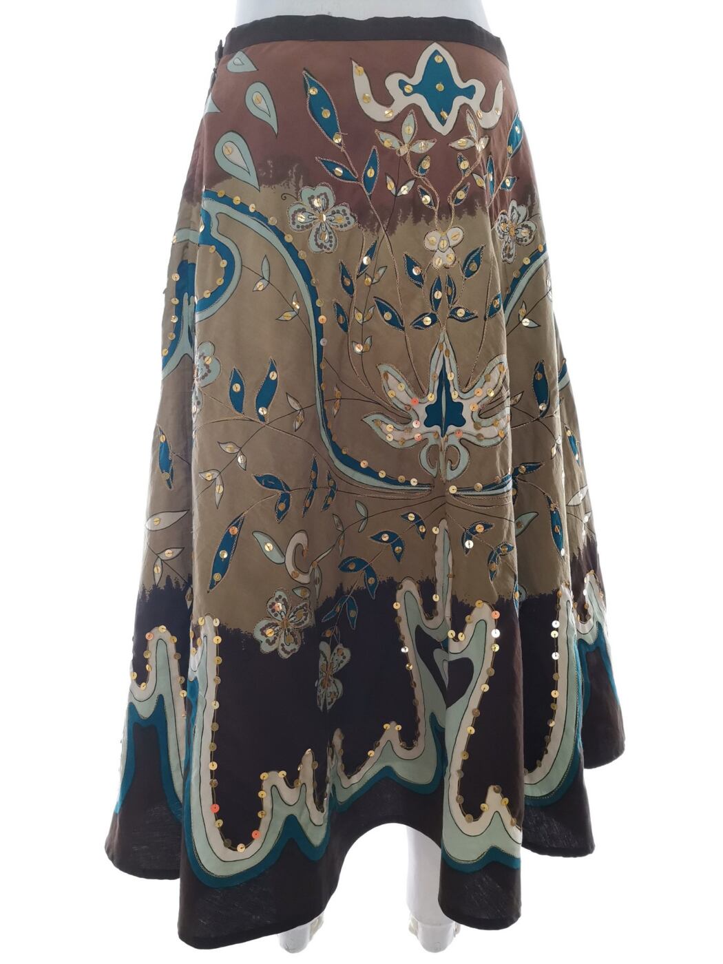 IMG_20211005_103557.jpg Vero moda Rozmiar 34 Kolor Brązowy Spódnica Maxi Długa Materiał Bawełna 100%