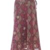 Monsoon Rozmiar 12 (40) Kolor Purpurowy Spódnica Maxi Długa Materiał Bawełna 100%