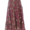 Monsoon Rozmiar 12 (40) Kolor Purpurowy Spódnica Maxi Długa Materiał Bawełna 100%