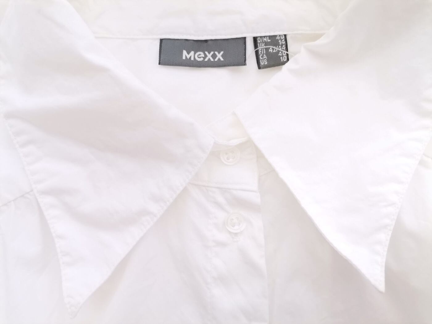 Mexx Rozmiar 40 Kolor Biały Kołnierz Sukienka Koszulowa Długi rękaw Krótka Materiał Bawełna 100% Mexx Rozmiar 40 Kolor Biały Kołnierz Sukienka Koszulowa Długi rękaw Krótka Materiał Bawełna 100%