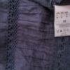 Share female Rozmiar 36 Kolor Szary Split Crew Neck Bluzka Popover Guziki Rękaw 3/4 Materiał Bawełna 100%