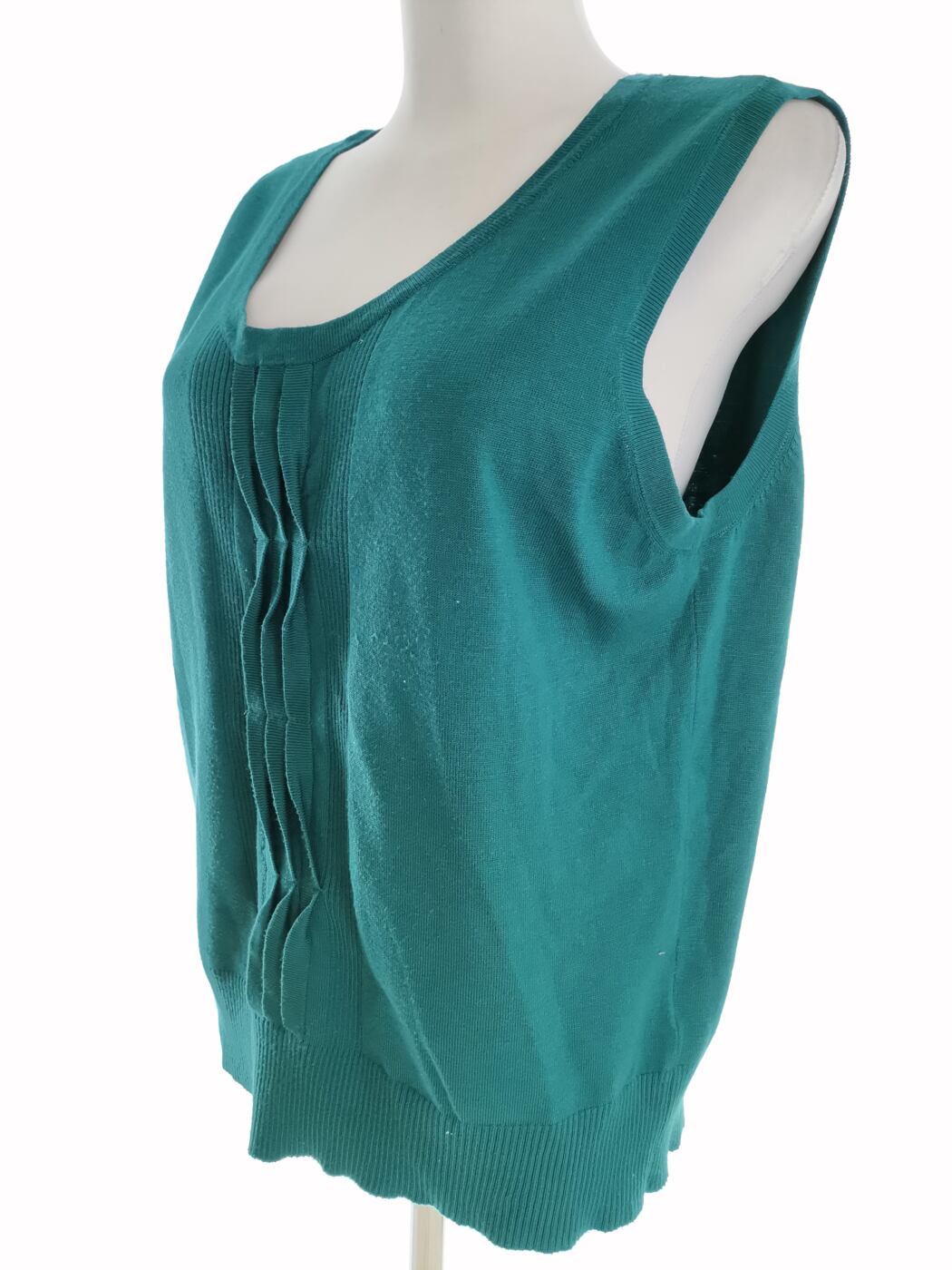 IMG_20211014_125941.jpg Joseph A. Rozmiar XL Kolor Turkusowy Kamizelka Bezrękawnik Materiał Rayon