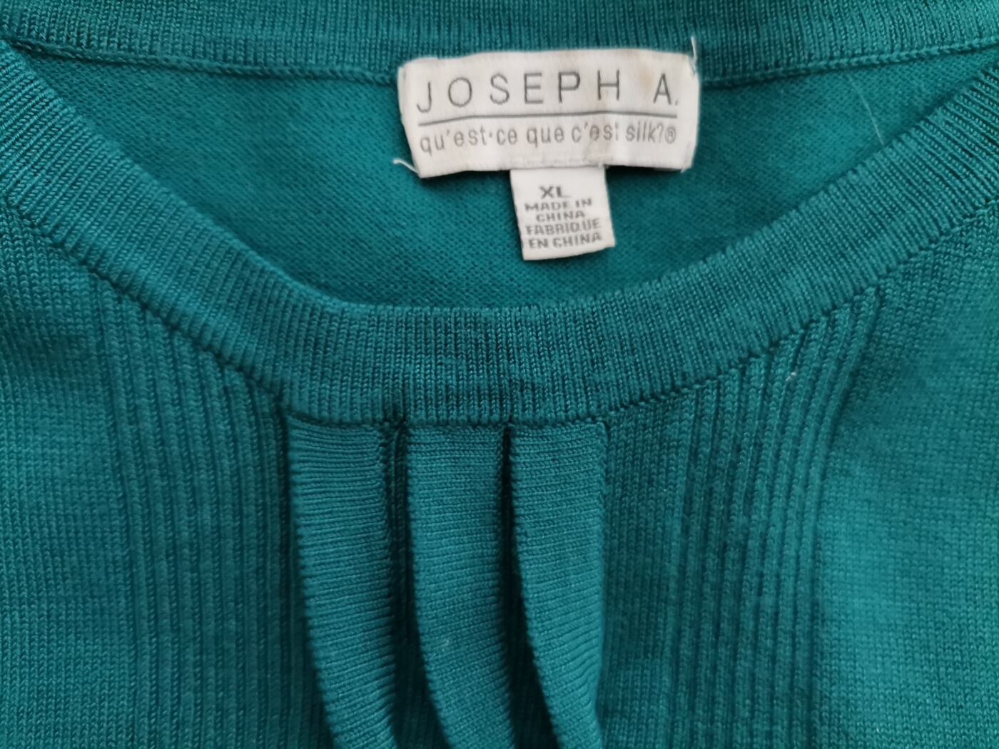 IMG_20211014_125955.jpg Joseph A. Rozmiar XL Kolor Turkusowy Kamizelka Bezrękawnik Materiał Rayon