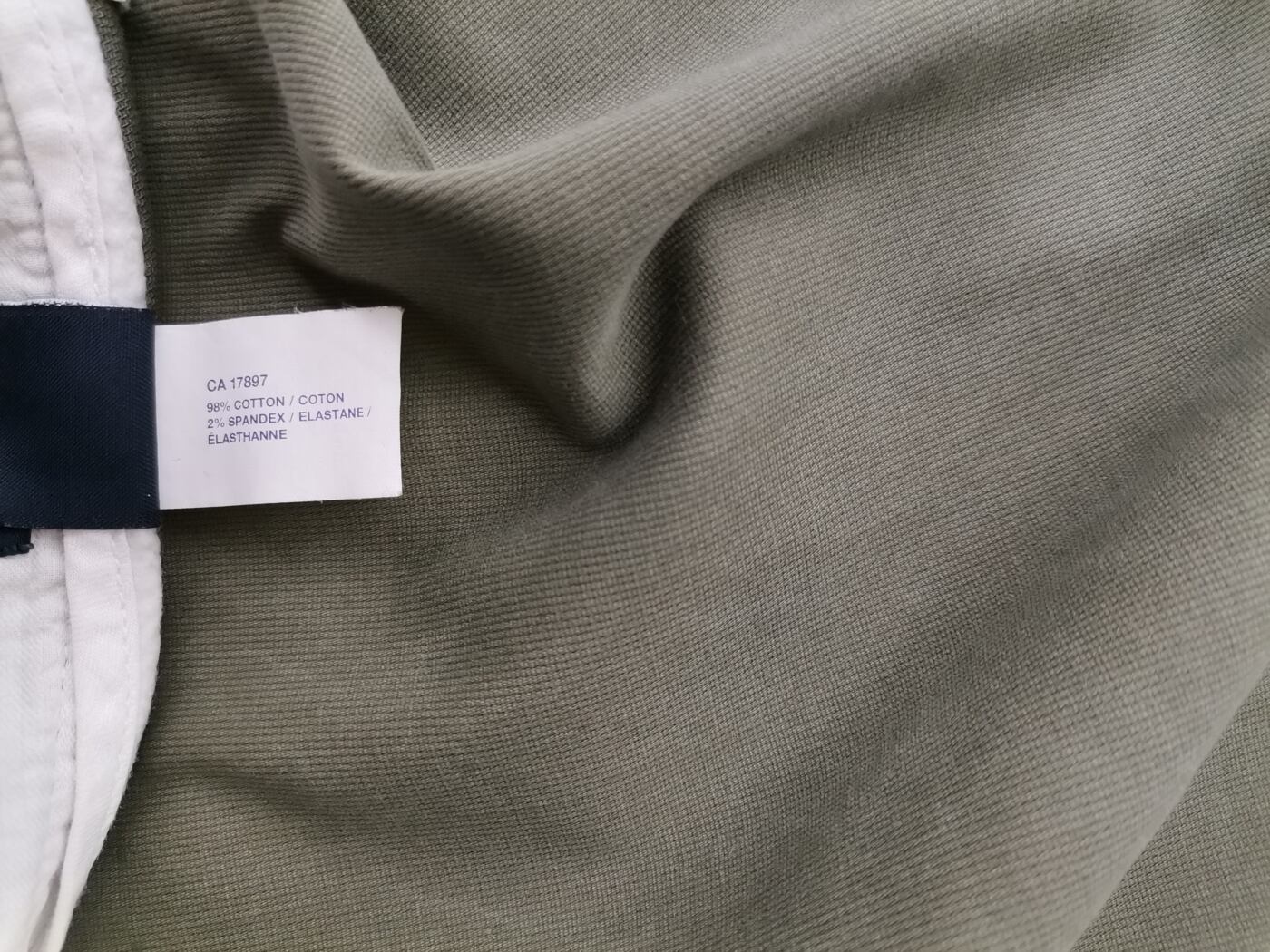 Gap Rozmiar 10 (38) Kolor Szary A-Line Spódnica Do Kolan Materiał Bawełna