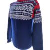 Vintage Rozmiar M Kolor Niebieski Męski Sweter Długi rękaw