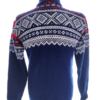 Vintage Rozmiar M Kolor Niebieski Męski Sweter Długi rękaw