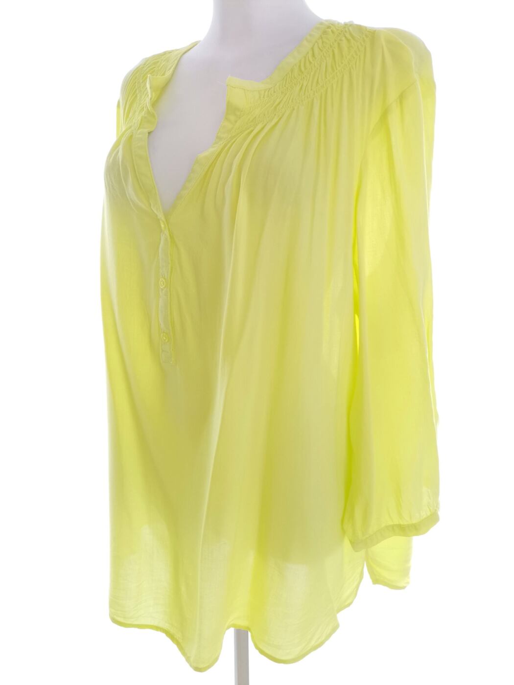 Old Navy Rozmiar XXL Kolor Żółty W serek Tunika Bluzka Rękaw 3/4 Materiał Rayon 100% Old Navy Rozmiar XXL Kolor Żółty W serek Tunika Bluzka Rękaw 3/4 Materiał Rayon 100%