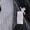 River island Rozmiar 14 (40) Kolor Czarny Pasy Okrągły dekolt Tunika Bluzka Krótki rękaw Materiał Wiskoza