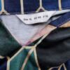 Vintage Rozmiar XL (16/48) Kolor Kolorowa Romby Kołnierz Bluzka Długi rękaw