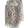 River island Rozmiar 10 (36) Kolor Kremowy Pół golf Bluzka Rękaw 3/4