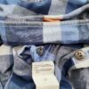 Hugo Boss Rozmiar M Kolor Niebieski Krata Kołnierz Męska Koszula Casual Długi rękaw Materiał Bawełna 100%